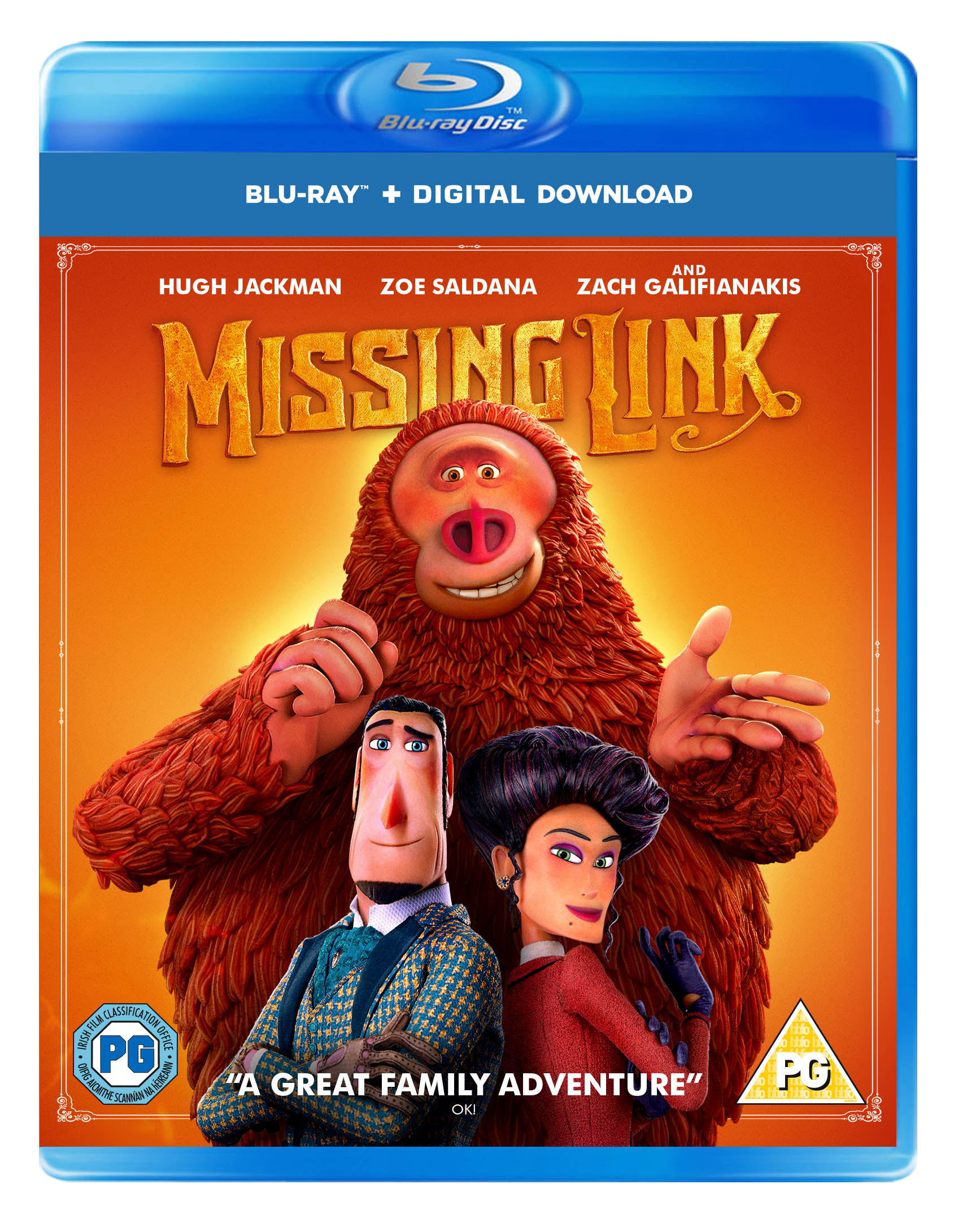 Missing Link Blu-Ray Review – ★★★★ – The Bear Cave